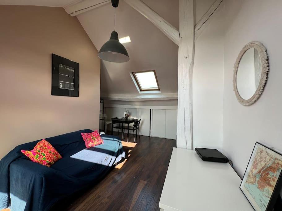 Bright Studio Apartment - ฟงแตนโบล ภายนอก รูปภาพ